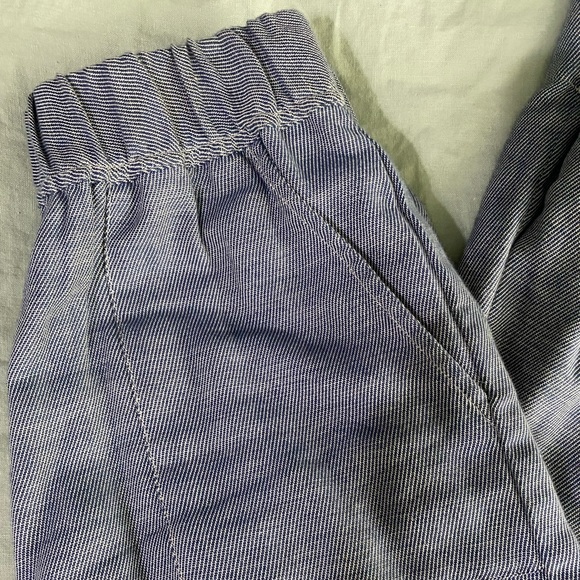 Tribe Alive Everyday Crop Pant- Blue - Picture 2 of 4